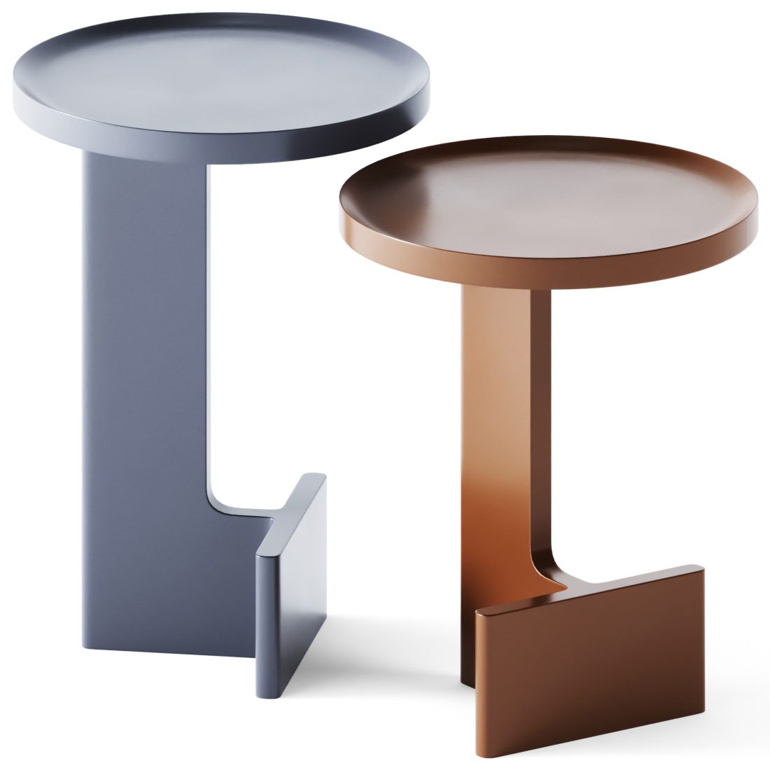 Side Tables Beam By Ariake - 3D Model for Corona