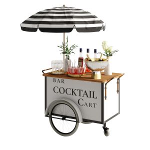 Mini Cart Cocktail Bar
