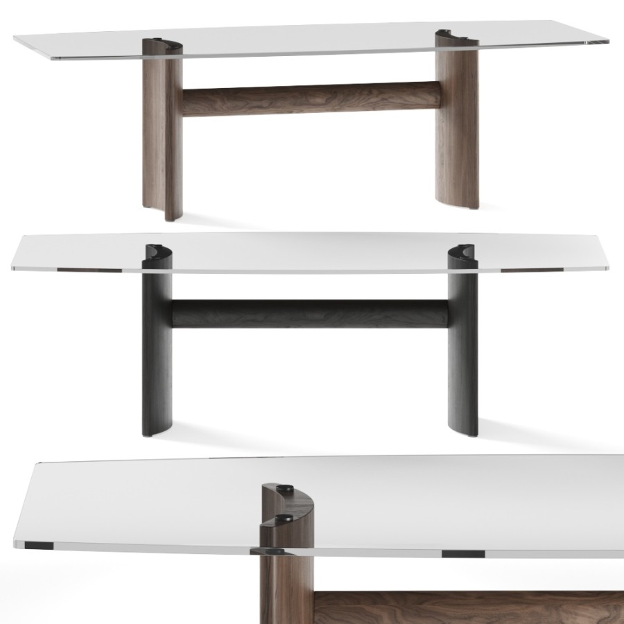 Porada Beam Dining Table 3D Model for VRay, Corona | CGMood