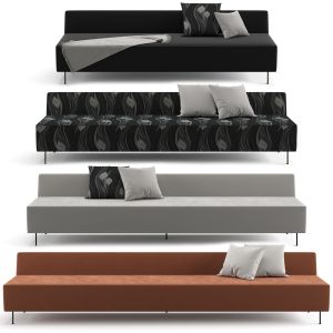 Gubi Modern Line Sofa Set