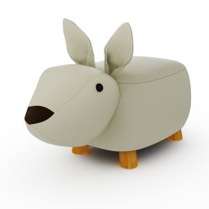 Children's Pouf Rabbit Jiggle & Giggle