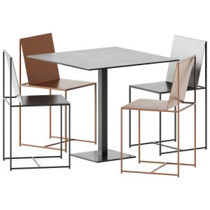Table Mona By Grill And Chair Slim Sissi By Zeus N