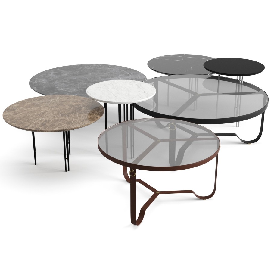 Gubi Coffee Tables Set 3D Model for VRay, Corona | CGMood