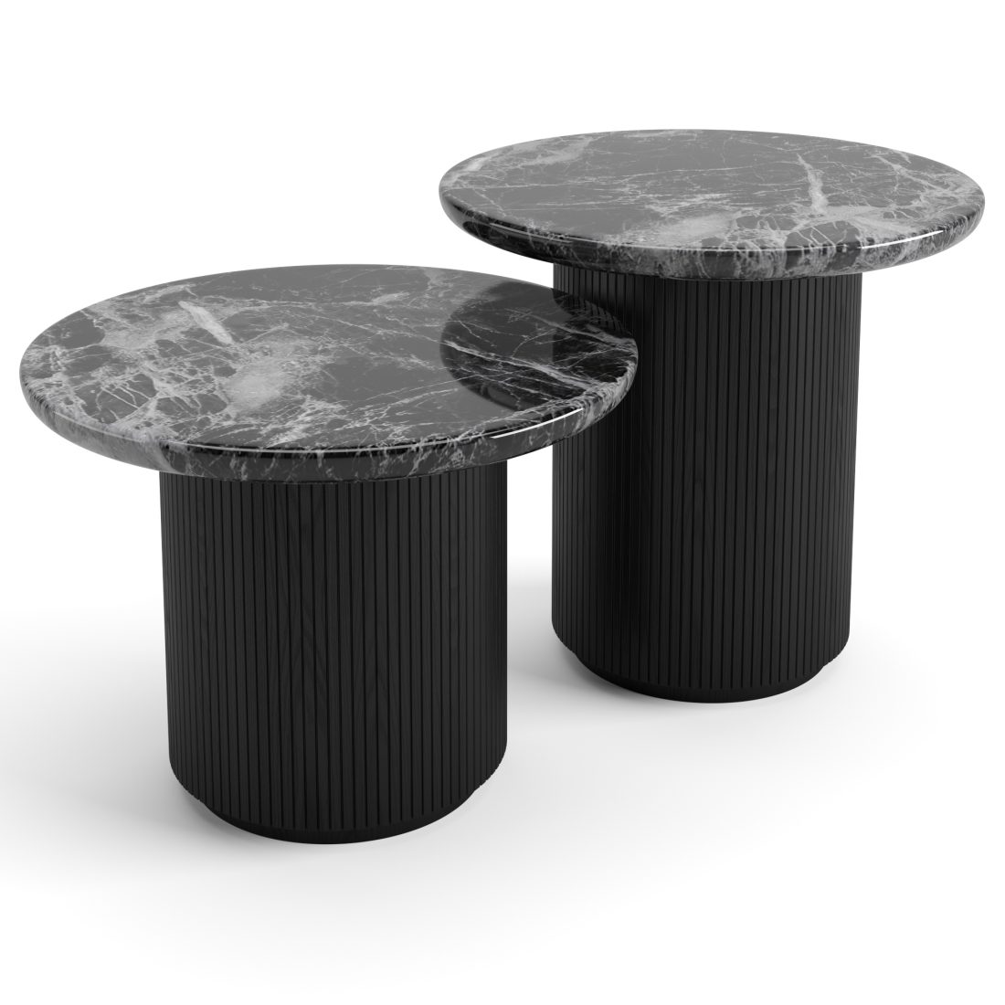 Gubi Moon Coffee Tables Set 3D Model for VRay, Corona | CGMood