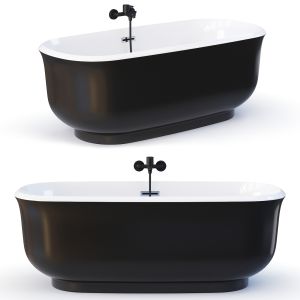 Freestanding Bath Black Tesoro
