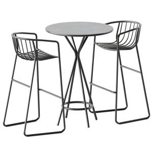 High Table Crona Steel By Brunner And Bar Stool Ra