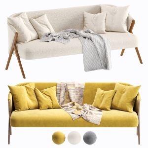 Upholstered Boucle Sofa Zara Home