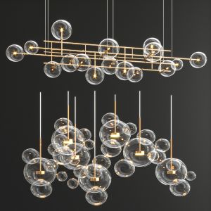 Serip Orizzontale Ring Chandelier - 3 Type