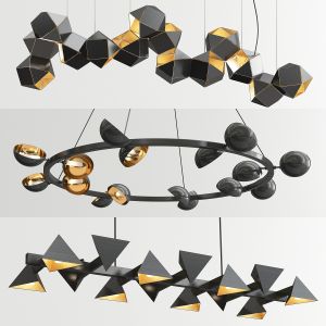 Geometric Chandelier Collection - 3 Type