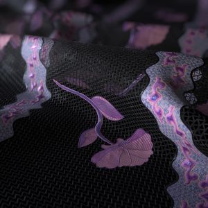 Lace Embroidery 04 | 4K | PBR | PNG