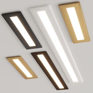 Mark By Panzeri Recessed Plate Ceiling Lamp