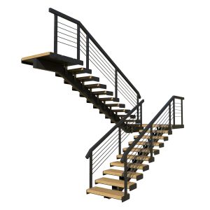 Stairs In Loft Style
