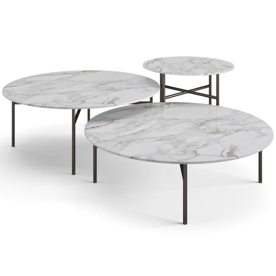 Lelong Coffee Tables Set 3D Model for VRay, Corona | CGMood