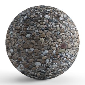 Horizontally Seamless Natural Stone Material