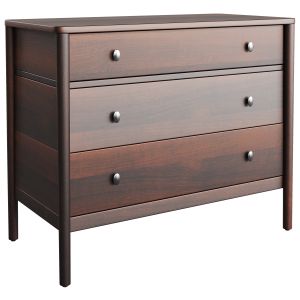 Crate & Barrel Gia 3-drawer Chest