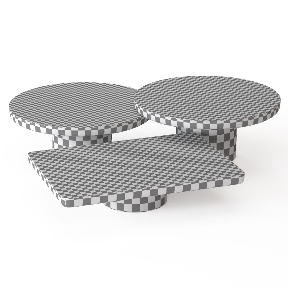 Brady Coffee Tables 3D Model for VRay, Corona | CGMood