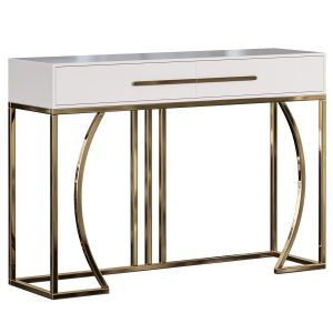 Drawers & Gold Console By Homary
