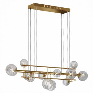 Icardi Pendant Light Brushed Brass By Luxdeco