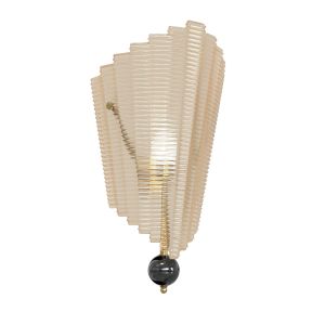 Textured Murano Glass Wall Sconce