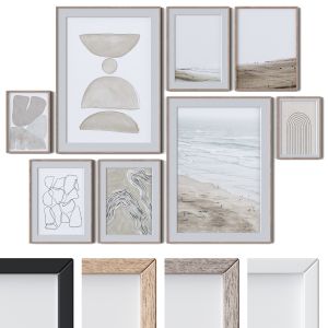 Set Of 8 Wall Paintings 2846