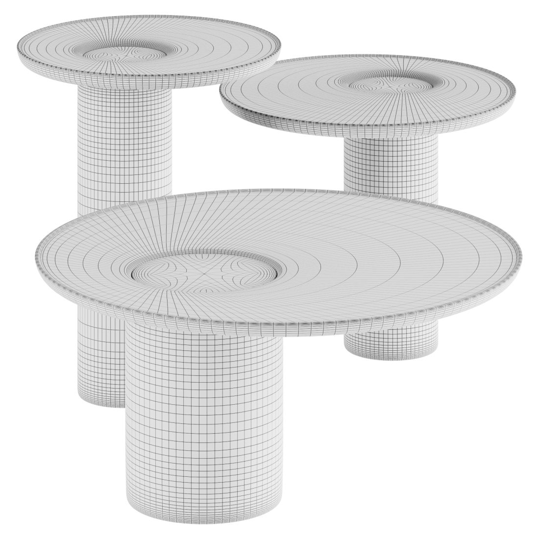 Lago Coffee | Side Tables 3D Model for Corona | CGMood