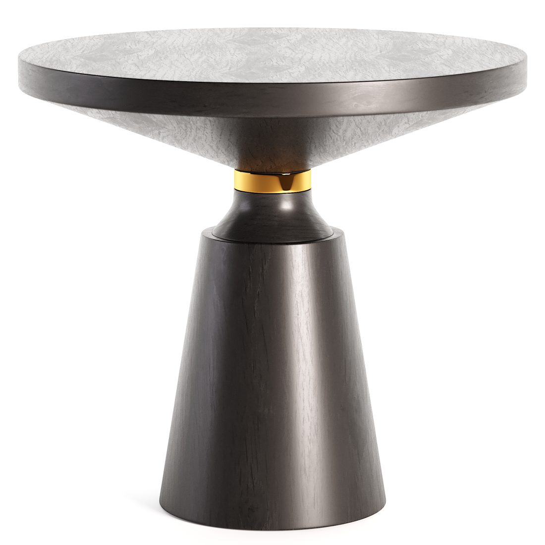 Contemporary Nicole Occasional Table In Black Lacq - 3D Model for Corona