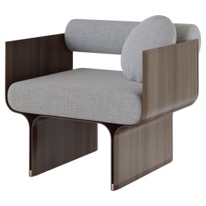 Stami Lounge Armchair By Gallotti Radice