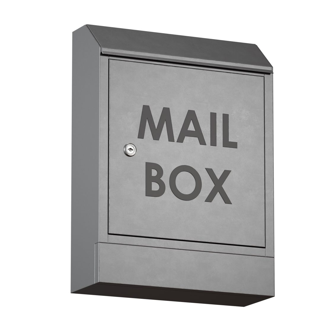 Metal Mailbox - 3D Model for FStorm, VRay, Corona