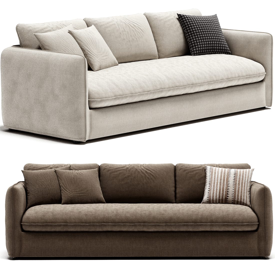 Andre Outdoor Sofa Alessi Fawn 3D Model for Corona | CGMood