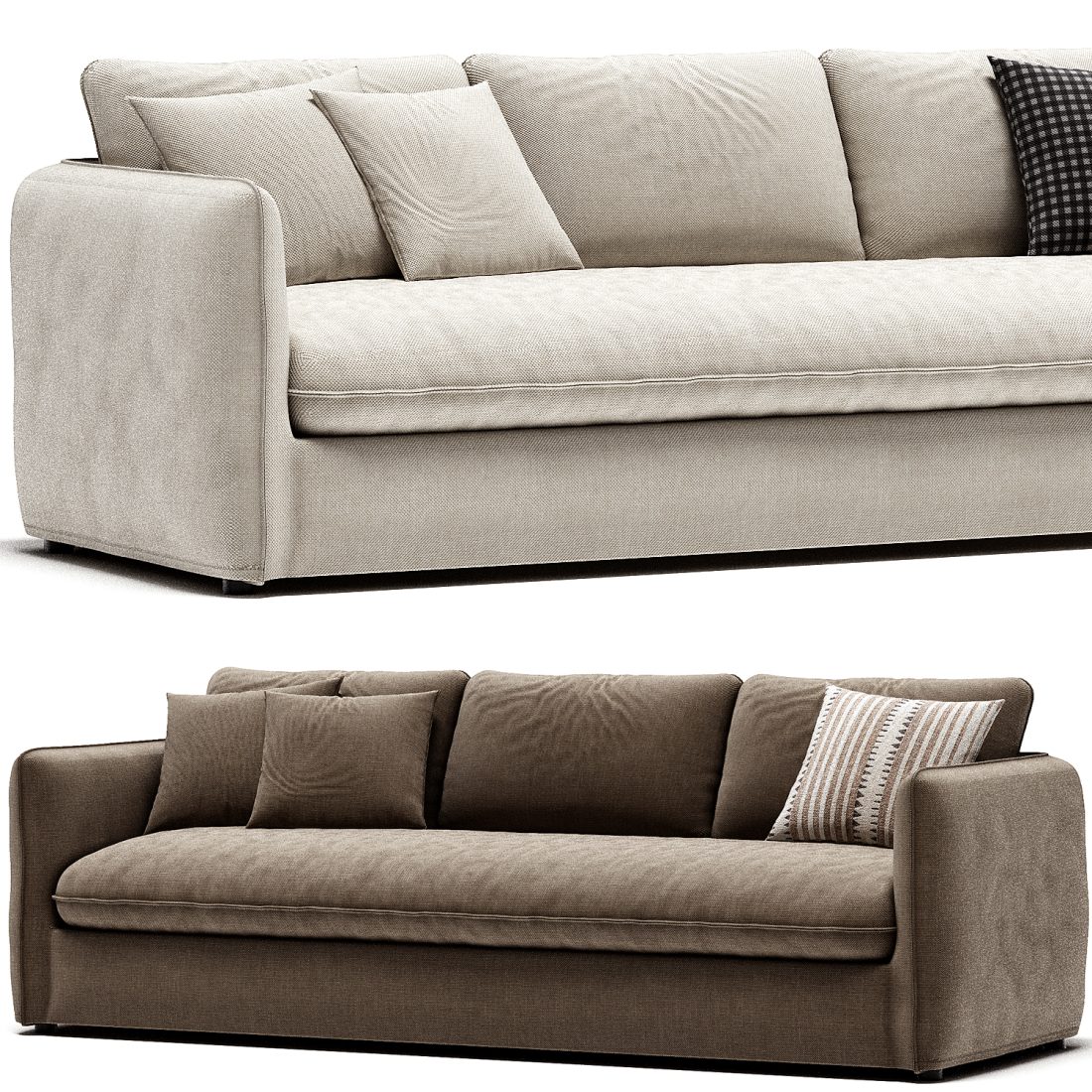 Andre Outdoor Sofa Alessi Fawn 3D Model for Corona | CGMood