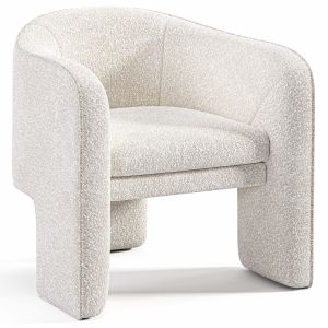 Esther Cream Boucle Armchair By Koalaliving