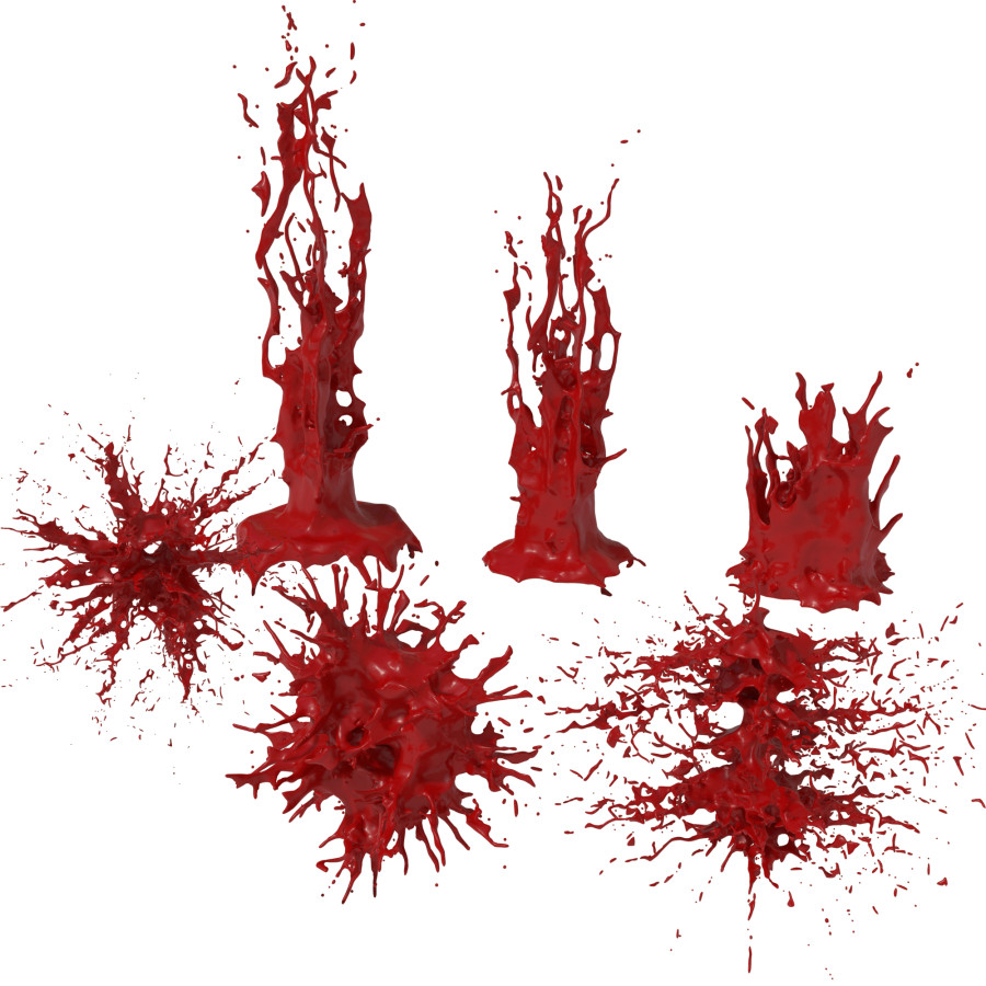 6 Blood Splash by Faraz CGA
