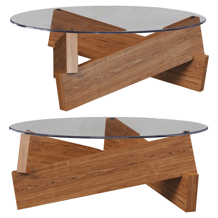 Round Coffee Table By Homary 3D Model for Corona | CGMood
