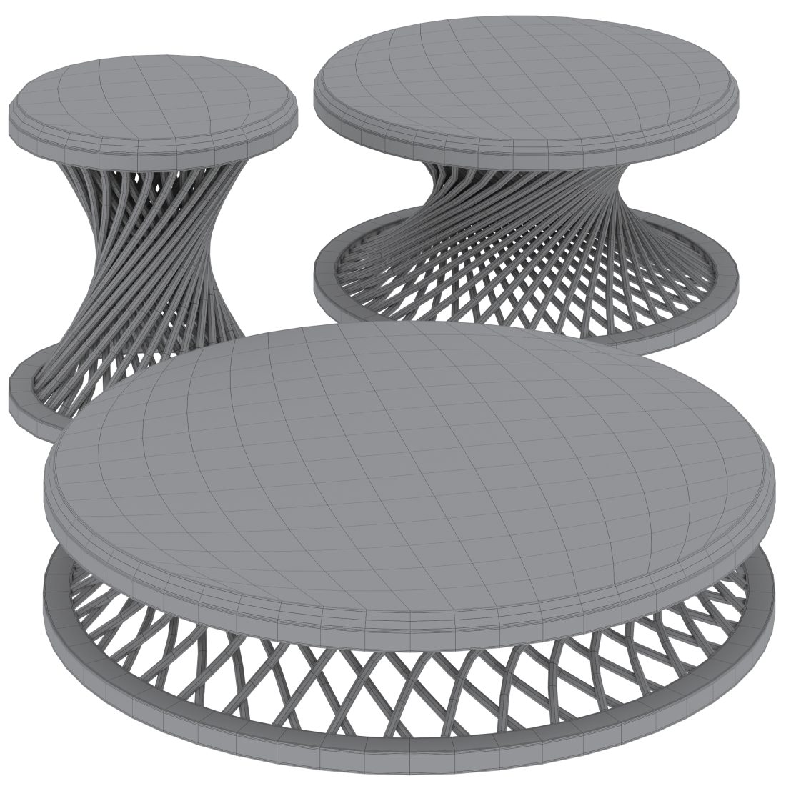 Coffee Table Ohe By Fendi Casa 3D Model for VRay, Corona | CGMood