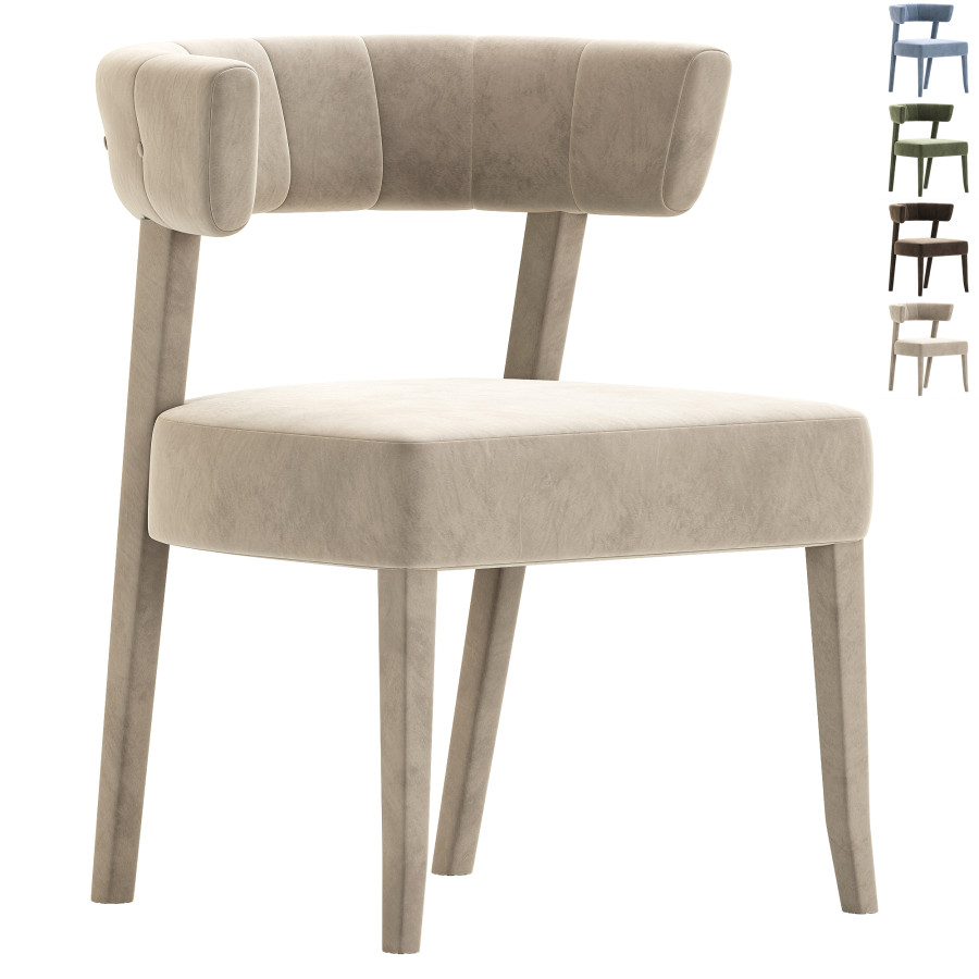 Customizable Designer Chair 3D Model for Corona | CGMood