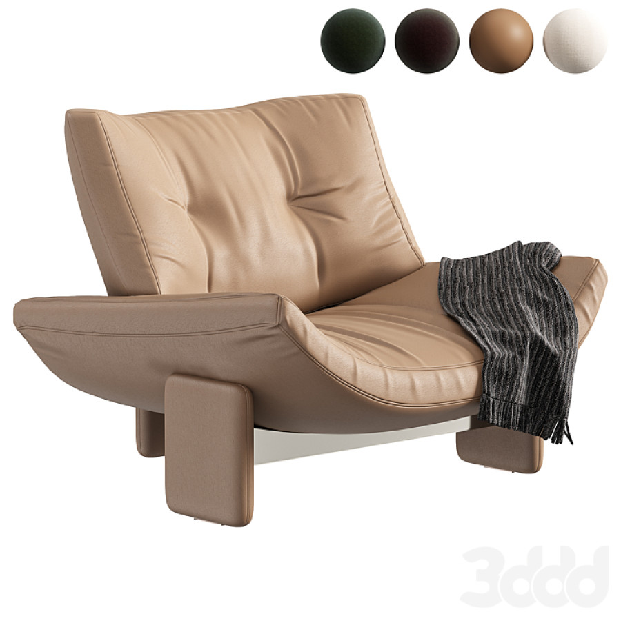 Emmi Chair By Minotti - 3D Model for Corona