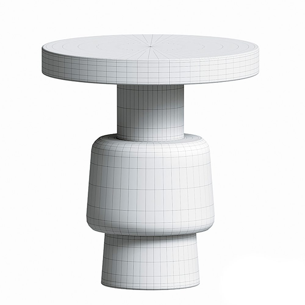 Side Table - 3D Model for Corona