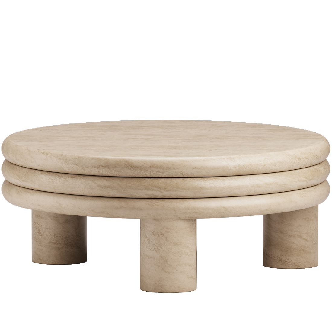 Brittny Round Coffee Table 3D Model for Corona | CGMood