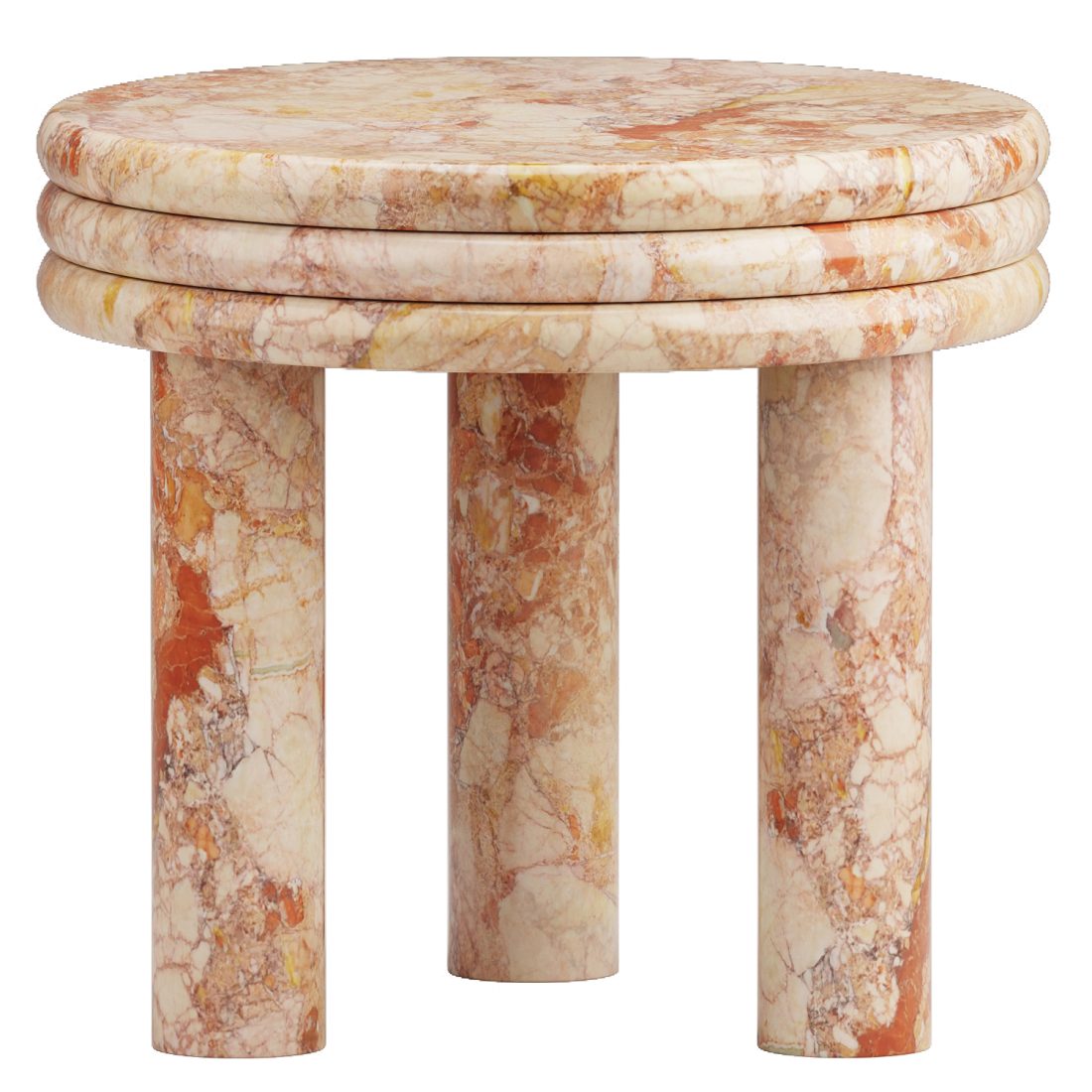 Roma Round Side Table 3D Model for Corona | CGMood
