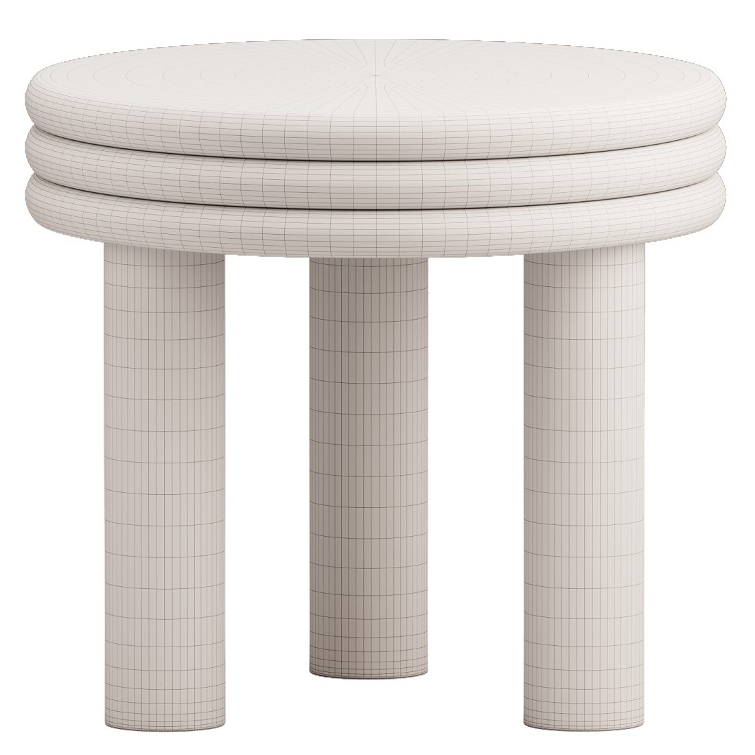 Roma Round Side Table 3D Model for Corona | CGMood