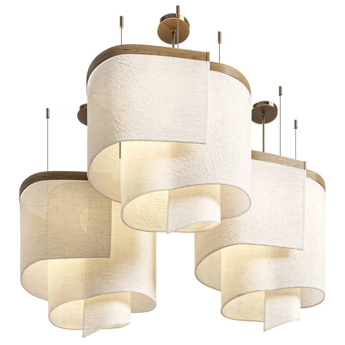 Ceiling Lamps Altostratus 3D Model for VRay, Corona | CGMood