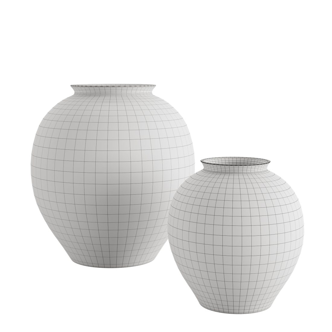 Vase Texture File Textured Ceramic Vase 2 - 3D Model for Corona