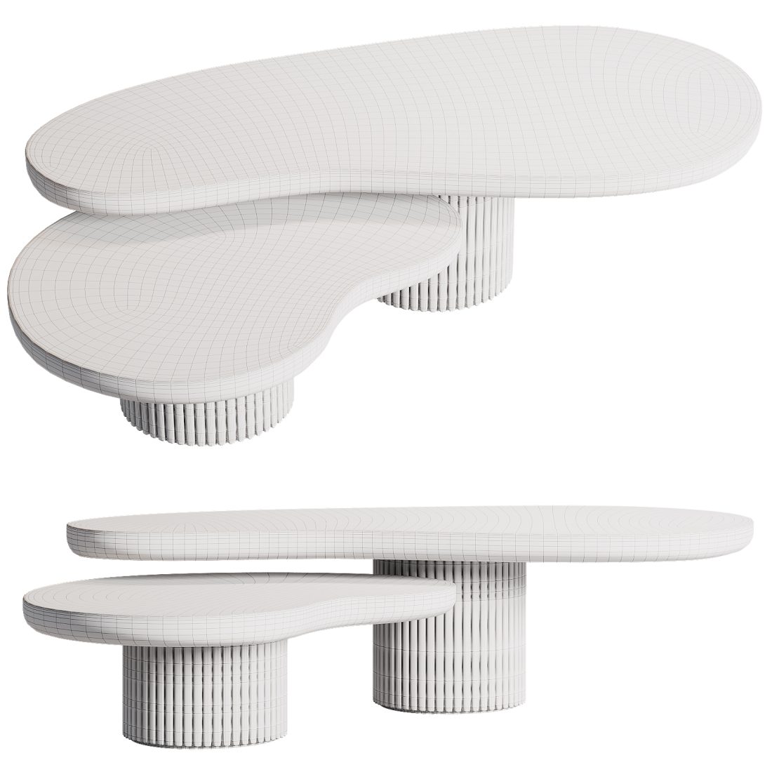 Minimal Coffee Table 3D Model for VRay, Corona | CGMood