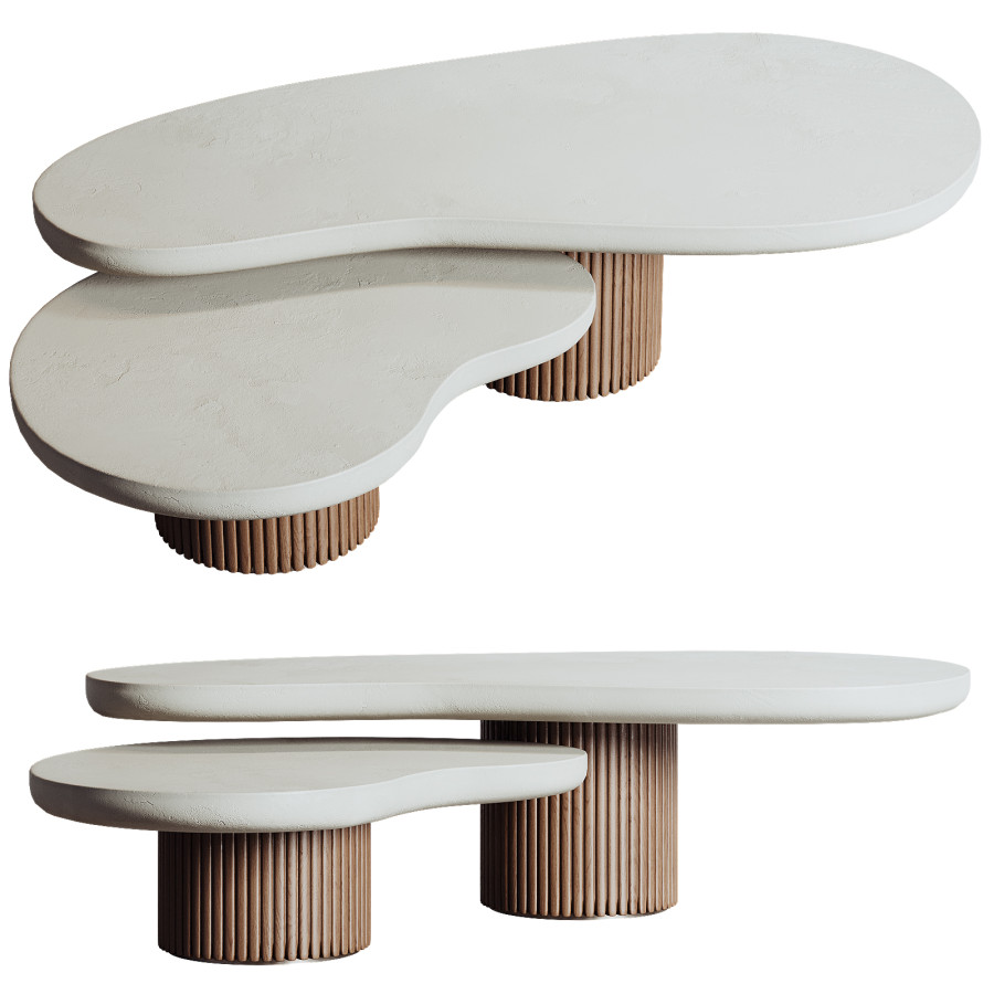Minimal Coffee Table 3D Model for VRay, Corona | CGMood