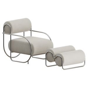 Sarah Ellison Chromeo Armchair 3D Model for Corona | CGMood