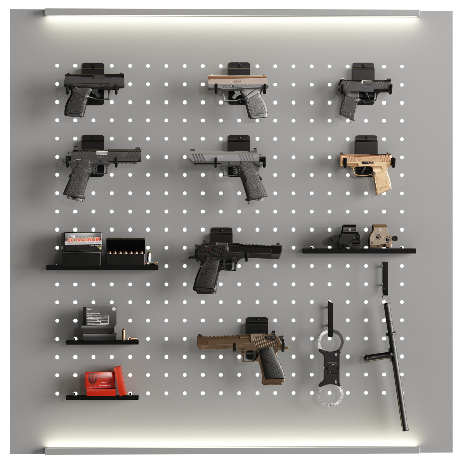 Store Show Case 13 Gun Store 4 - 3D Model for FStorm, VRay, Corona