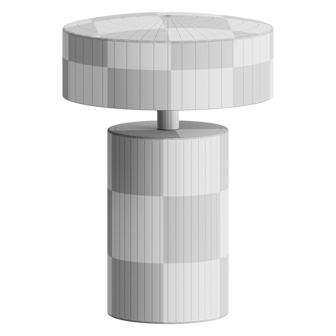 Column Table Lamp - 3D Model for Corona