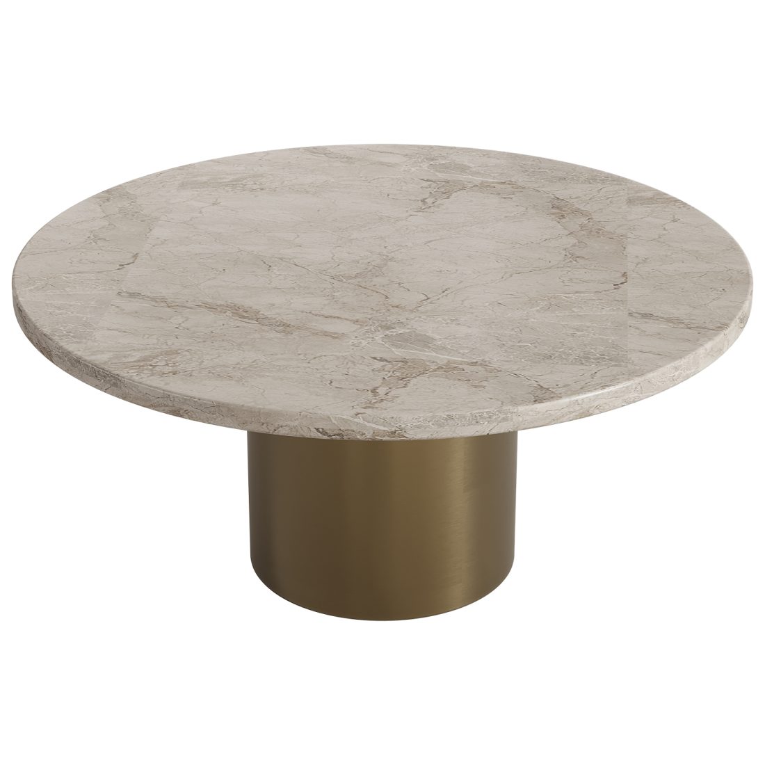 Wayne Round Marble Coffee Table 3D Model for Corona | CGMood