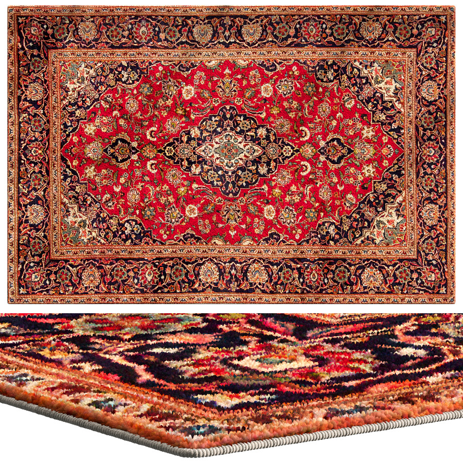 Tabriz Persian Rug 3D Model for VRay, Corona | CGMood