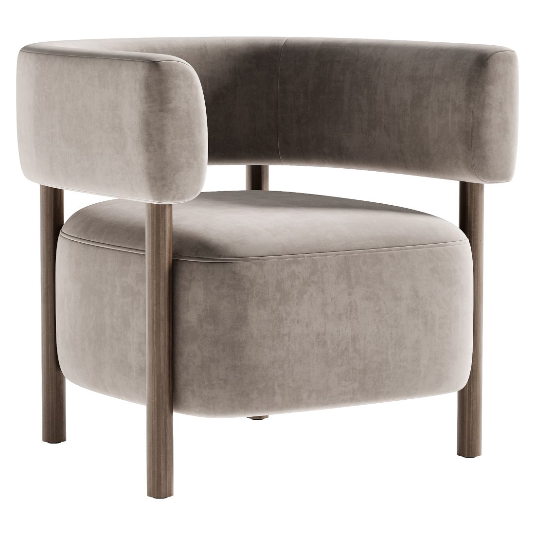 Nerbo Armchair 3D Model for VRay, Corona | CGMood